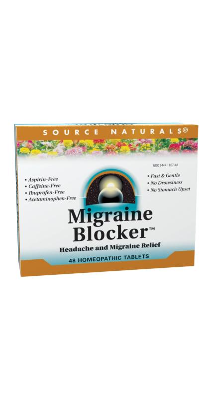 SOURCE NATURALS: Migraine Blocker 48 tabs