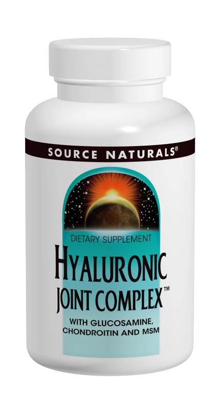 SOURCE NATURALS: Hyaluronic Joint Complex 30 tabs