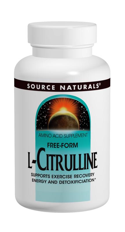 SOURCE NATURALS: L-Citrulline 500mg 3.53 oz.