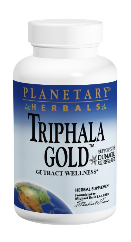 PLANETARY HERBALS: TRIPHALA GOLD 550MG VEGICAP 60
