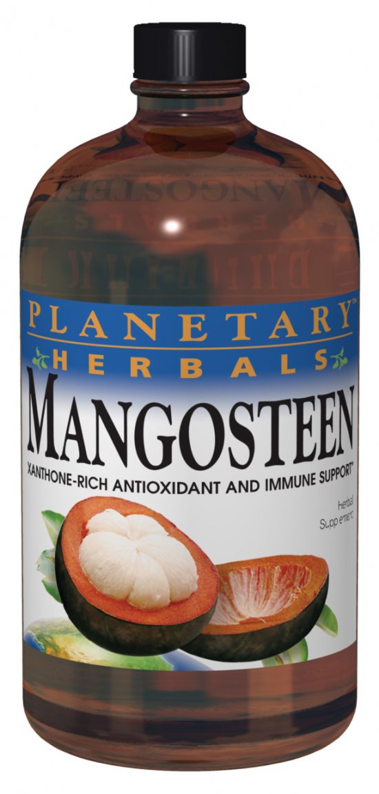 PLANETARY HERBALS: Mangosteen Liquid Xanthone Rich 32 fl oz