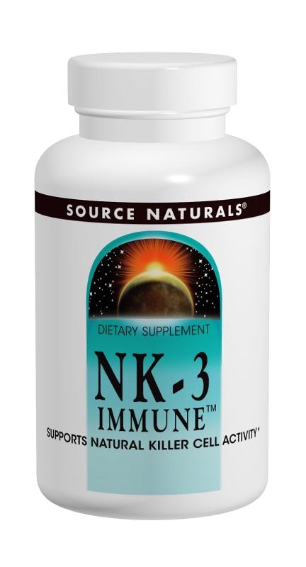 SOURCE NATURALS: NK-3 Immune with Vitamin C 60 Capsules