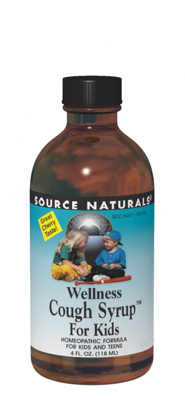 SOURCE NATURALS: Wellness Cough Syrup for Kids 4 fl oz