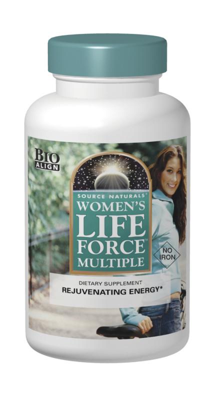 SOURCE NATURALS: Womens Life Force Multiple Without Iron 90 Tabs