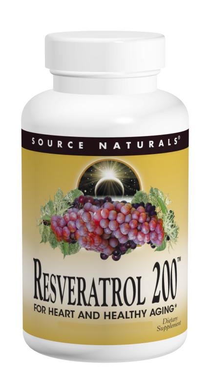 Resveratrol 200mg, 30 tabs
