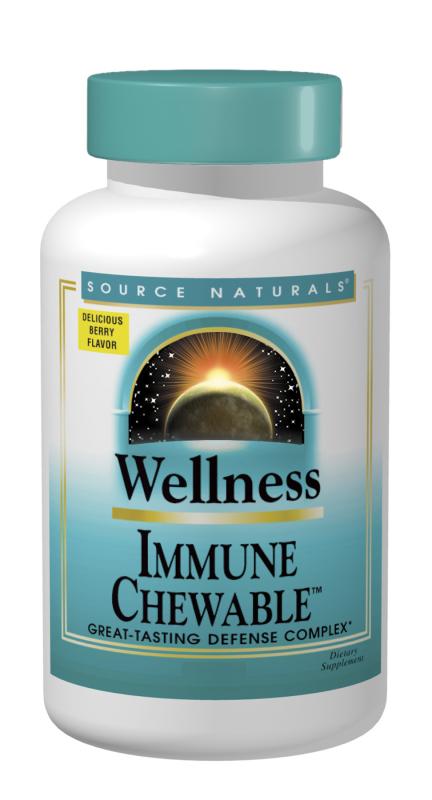 SOURCE NATURALS: Wellness Immune Chewable 60 wafers