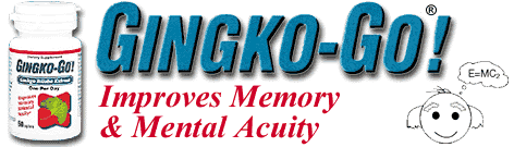 Ginkgo-Go! Ginkgo Biloba Extract 120mg 60 caplets from WAKUNAGA/KYOLIC
