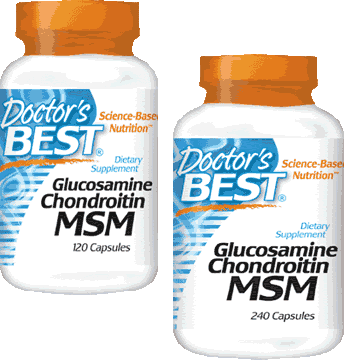 Glucosamine Chondroitin/MSM 120C from Doctors Best