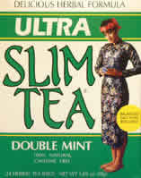 HOBE LABS: Ultra Slim Tea Double Mint 24 bags