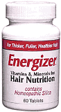 ENERGIZER HAIR NUTRITION VITAMINS 60 TABS from HOBE LABS