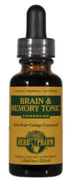 Brain & Memory Tonic 1 oz from HERB PHARM