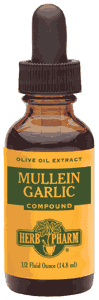 Mullein Garlic Compound .5 oz from HERB PHARM