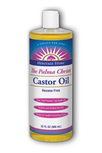 HERITAGE PRODUCTS: Castor Oil Cold Pressed 32 fl oz