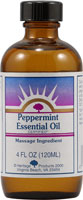 Peppermint oil essential oil, 4 oz