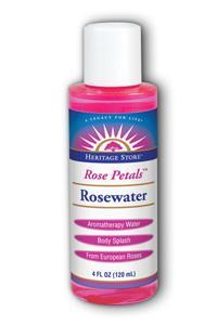HERITAGE PRODUCTS: Rosewater 4 oz