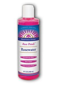 HERITAGE PRODUCTS: Rosewater 8 oz