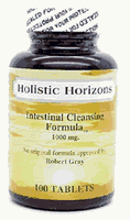 Intestinal Cleansing Formula 100 tabs from HOLISTIC HORIZONS