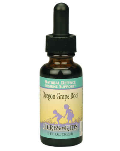 Oregon Grape Root Alcohol-Free 1 fl oz from HERBS FOR KIDS