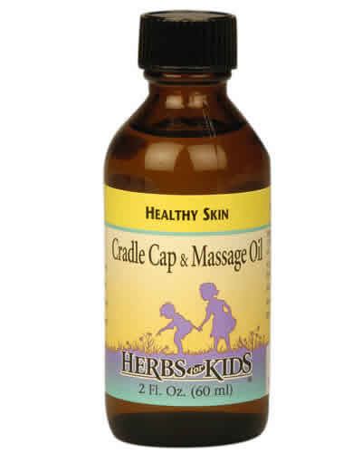 Cradle Cap Massage Oil 2 fl oz from HERBS FOR KIDS