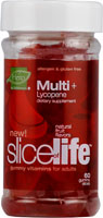 YUMMI BEARS (Hero Nutritional Products): Slice Of Life Multi Plus Lycopene 60 chews