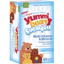 YUMMI BEARS (HERO NUTRITIONAL PRODUCTS): YUMMI BEAR SUGAR FREE MULTI MINERAL 60CT