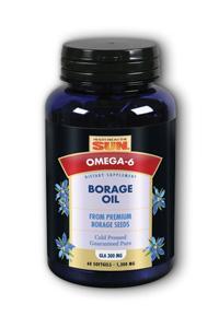 Bio-EFA Borage Oil 300mg GLA 60 caps from HEALTH FROM THE SUN