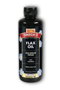 HEALTH FROM THE SUN: Omega-3 Flax Oil (Herbicide & Pesticide Free) 16 oz