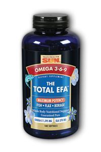 Total EFA Double Action 180 softgels from HEALTH FROM THE SUN