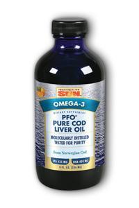 PFO™ Pure Cod Liver Oil 8 oz from HEALTH FROM THE SEA