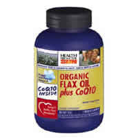 Organic Flax Oil Plus CoQ10  from HEALTH FROM THE SUN