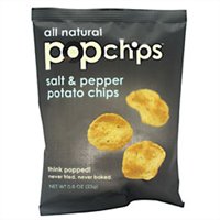 Popchips salt and peppr 0.8oz24  , 1