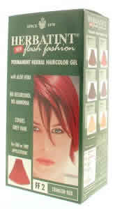 HERBAVITA NATURAL HAIR COLOR: Herbatint® Flash Fashion Crimson Red 130 ml