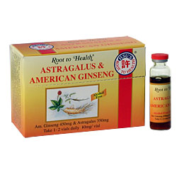 Astragalus and american ginseng extract, 10 10CCVLS