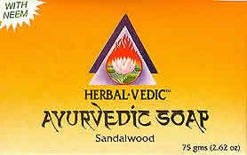 Sandalwood Soap 75 gm from HERBALVEDIC AYURVEDIC FORMULAS