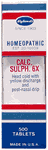 Calcarea Sulphurica 6X 1000 tabs from HYLANDS