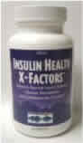 Insulin Health X-Factors 60 tabs from Trace Minerals Research
