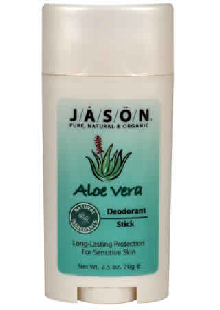 Deodorant Stick Aloe Vera Value Pack 2.5+2.5 oz from JASON NATURAL PRODUCTS