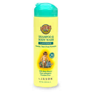 JASON NATURAL PRODUCTS: Earth's Best Baby Care Shampoo & Body Wash Lavender 8.5 oz