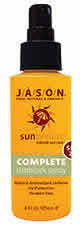 Sunbrellas Chemical Free Sun Block SPF26 4 oz from JASON NATURAL PRODUCTS