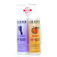 Body Wash Lavender & Apricot BOGO 12+12 oz from JASON NATURAL PRODUCTS