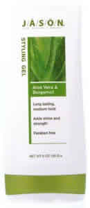 Aloe Vera & Bergamot Styling Gel 5 oz from JASON NATURAL PRODUCTS