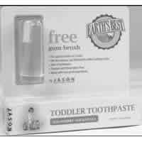 Earth's Best Toddler Toothpaste Strawberry & Banana 1.6 oz from JASON NATURAL PRODUCTS