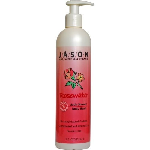 JASON NATURAL PRODUCTS: Travel Size Rosewater Satin Shower Body Wash 2 oz