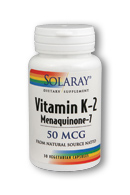 Vitamin k-2 menaquinone-7, 30ct