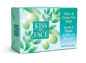 KISS MY FACE: Bar Soap Olive & Green Tea 8 oz