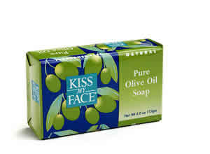 KISS MY FACE: Bar Soap Pure Olive Oil 4 oz