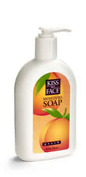 Moisture Soap Liquid Peach 9 oz from KISS MY FACE