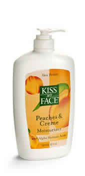 Moisturizer Peaches & Creme w/AHA 4% 16 oz from KISS MY FACE