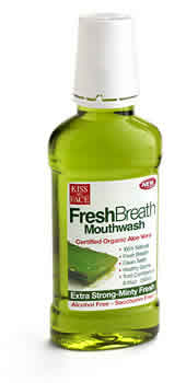 Org Aloe Vera Oral Care Mouthwash 8.45 oz from KISS MY FACE