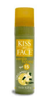 Organic Lip Balm Vanilla Honey SPF15 .15 oz from KISS MY FACE